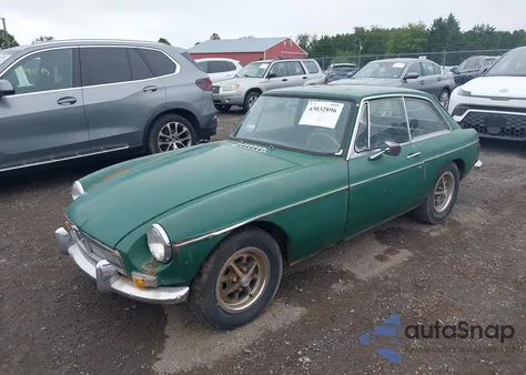 1967 Mg Mgb из США, поврежденный, VIN GHD3L117382